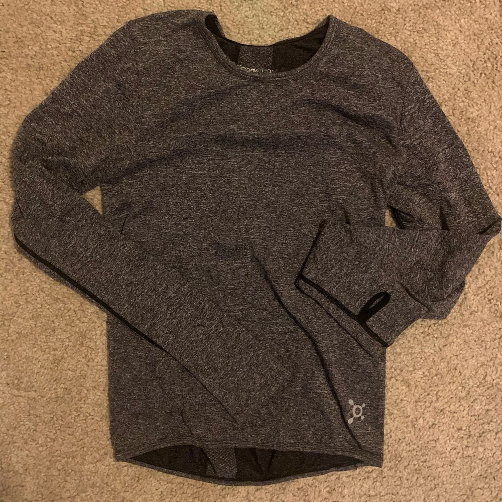 Orangetheory women’s Grey Tech Longsleeve Small